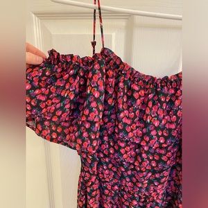 WAYF off the shoulder mini dress